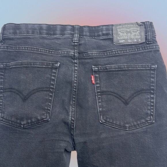 LEVI’S 510 Boys 18 REG Black Jeans - Picture 3 of 4